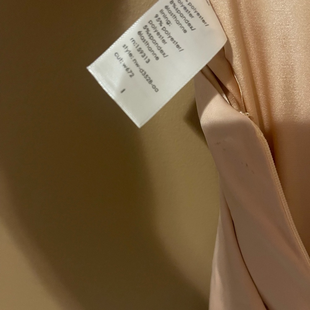 Naked wardrobe satin dreams beige dress - Picture 5 of 10